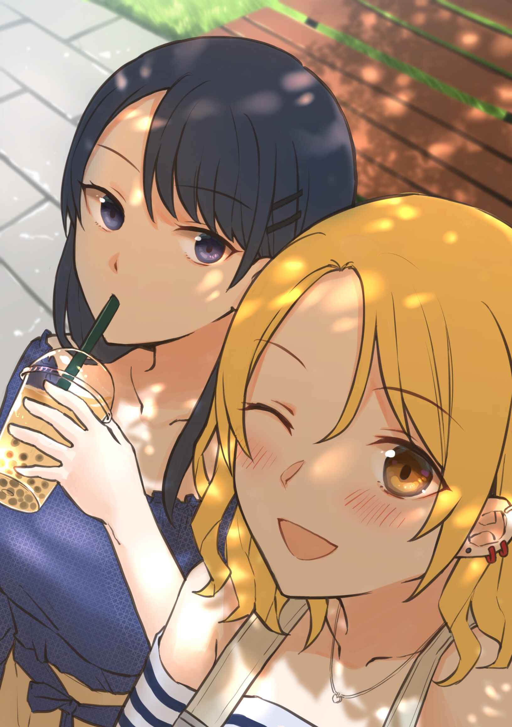 Page 1 Chapter 14 For Each Retweet, Two Straight Girls Who Dont Get Along Will Kiss for One Second