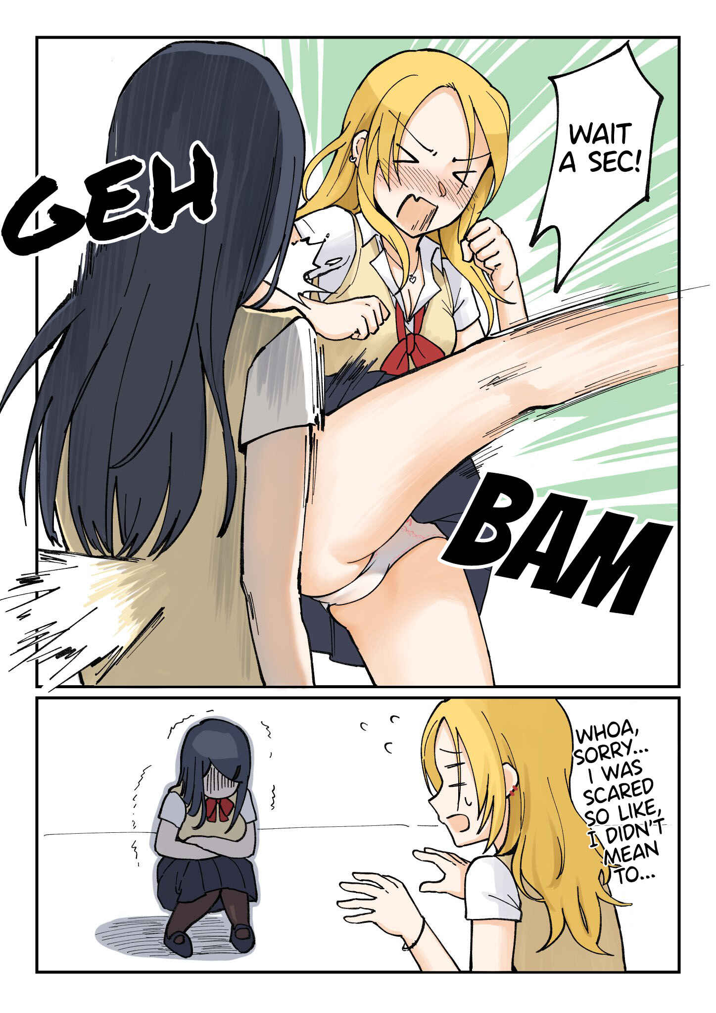 Page 1 Chapter 5 For Each Retweet, Two Straight Girls Who Dont Get Along Will Kiss for One Second