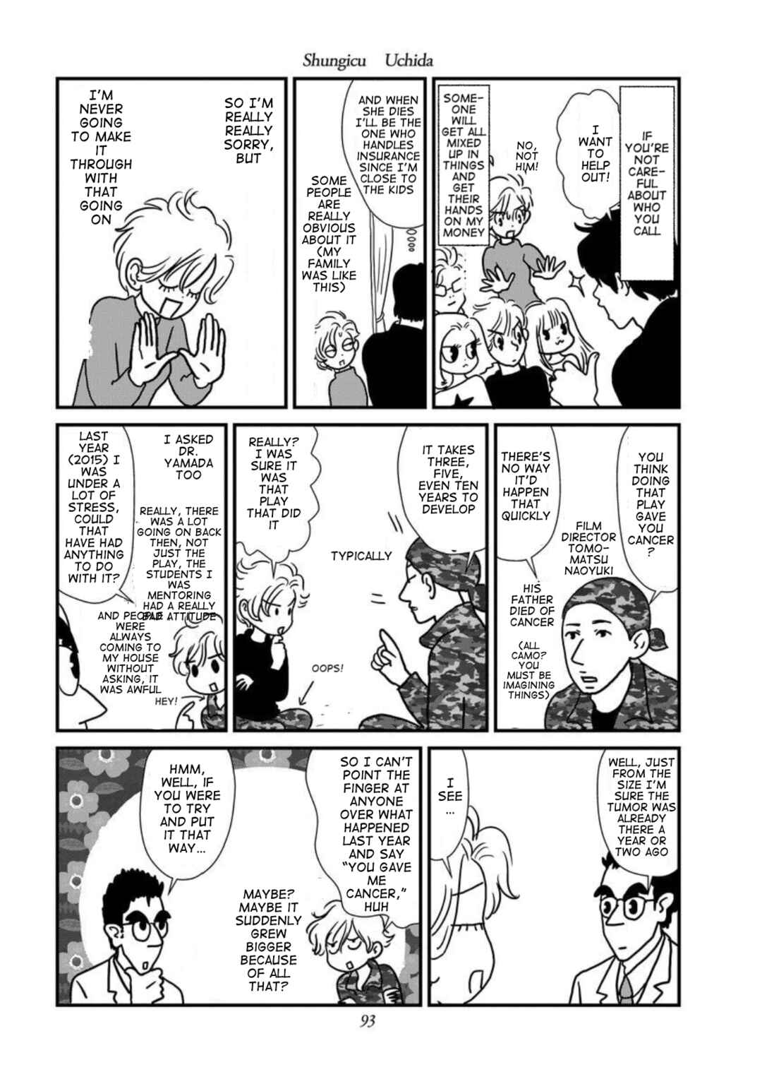 Page 15 Chapter 4 Gan Manga ~Watashitachi wa Daibyou Shiteiru~