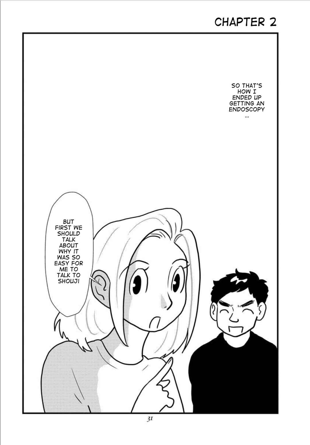 Page 1 Chapter 2 Gan Manga ~Watashitachi wa Daibyou Shiteiru~