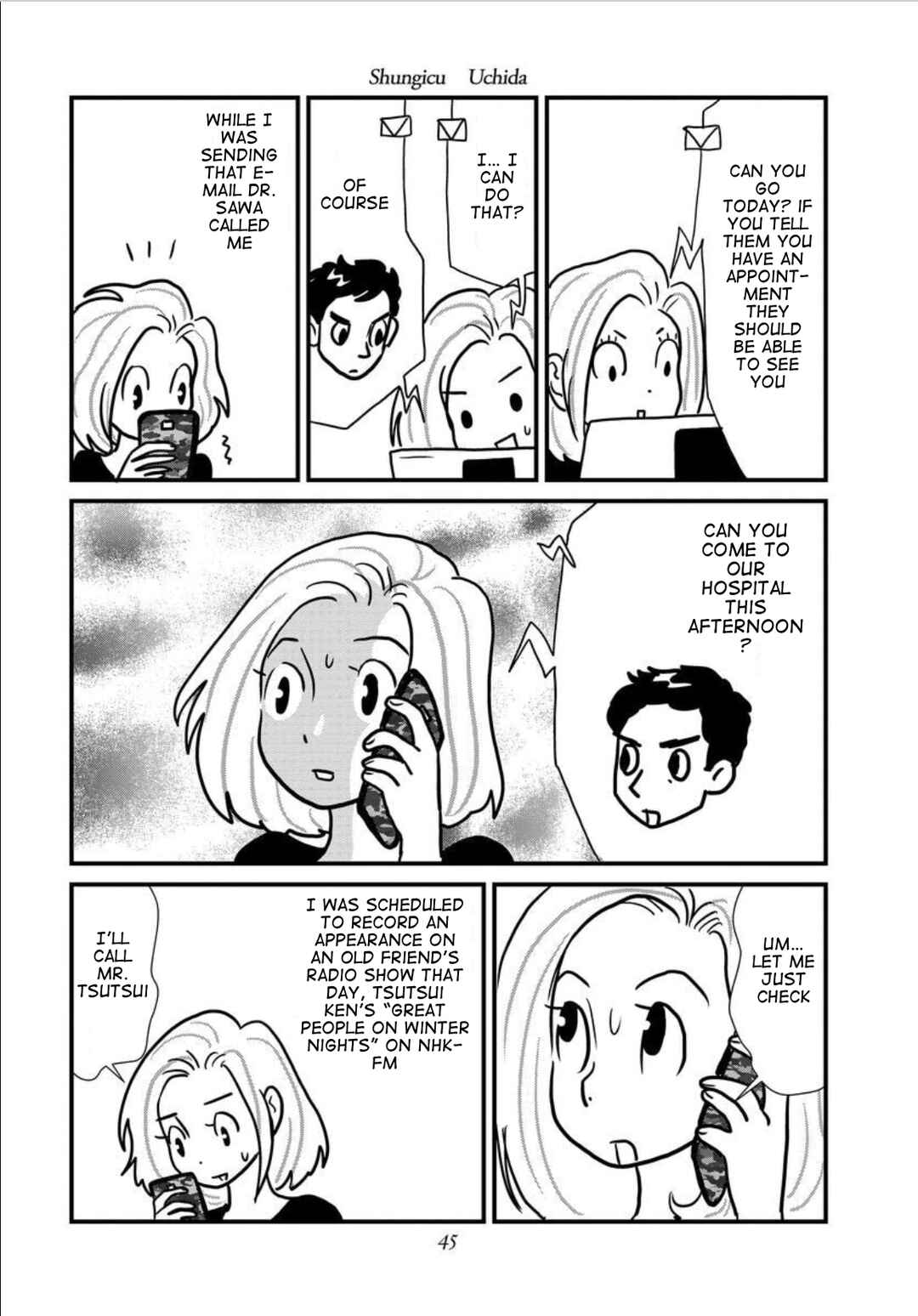 Page 15 Chapter 2 Gan Manga ~Watashitachi wa Daibyou Shiteiru~