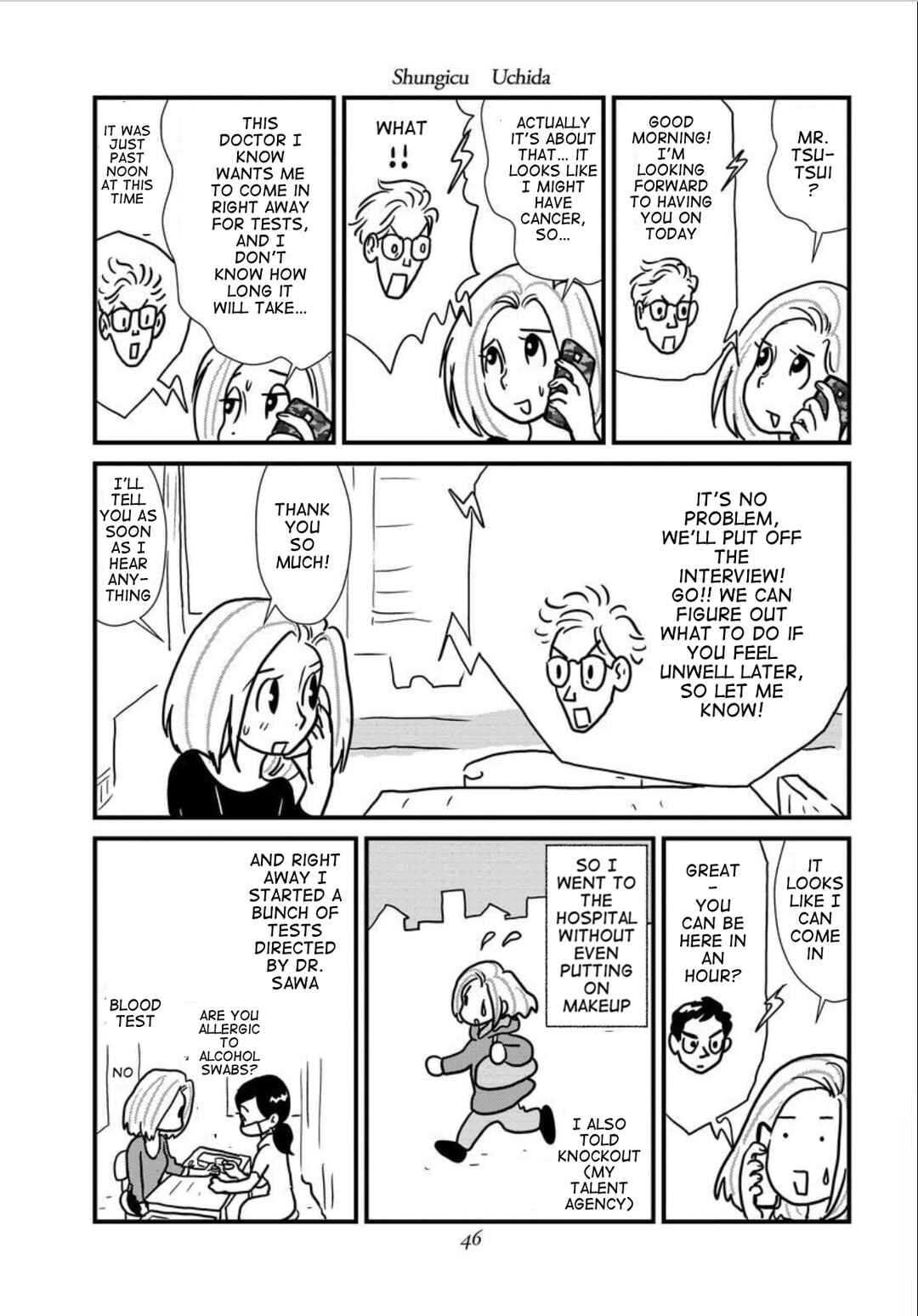 Page 16 Chapter 2 Gan Manga ~Watashitachi wa Daibyou Shiteiru~