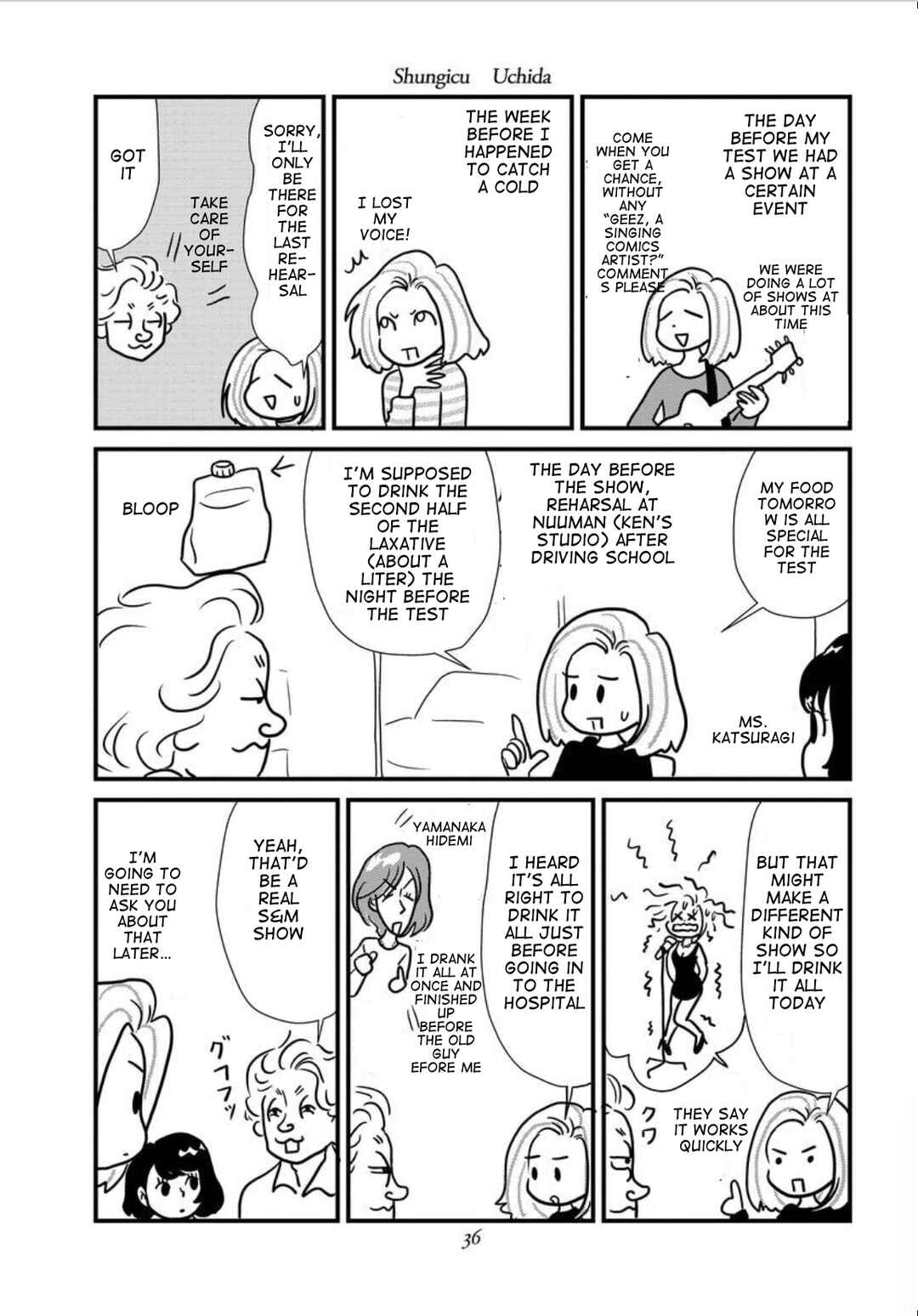 Page 6 Chapter 2 Gan Manga ~Watashitachi wa Daibyou Shiteiru~