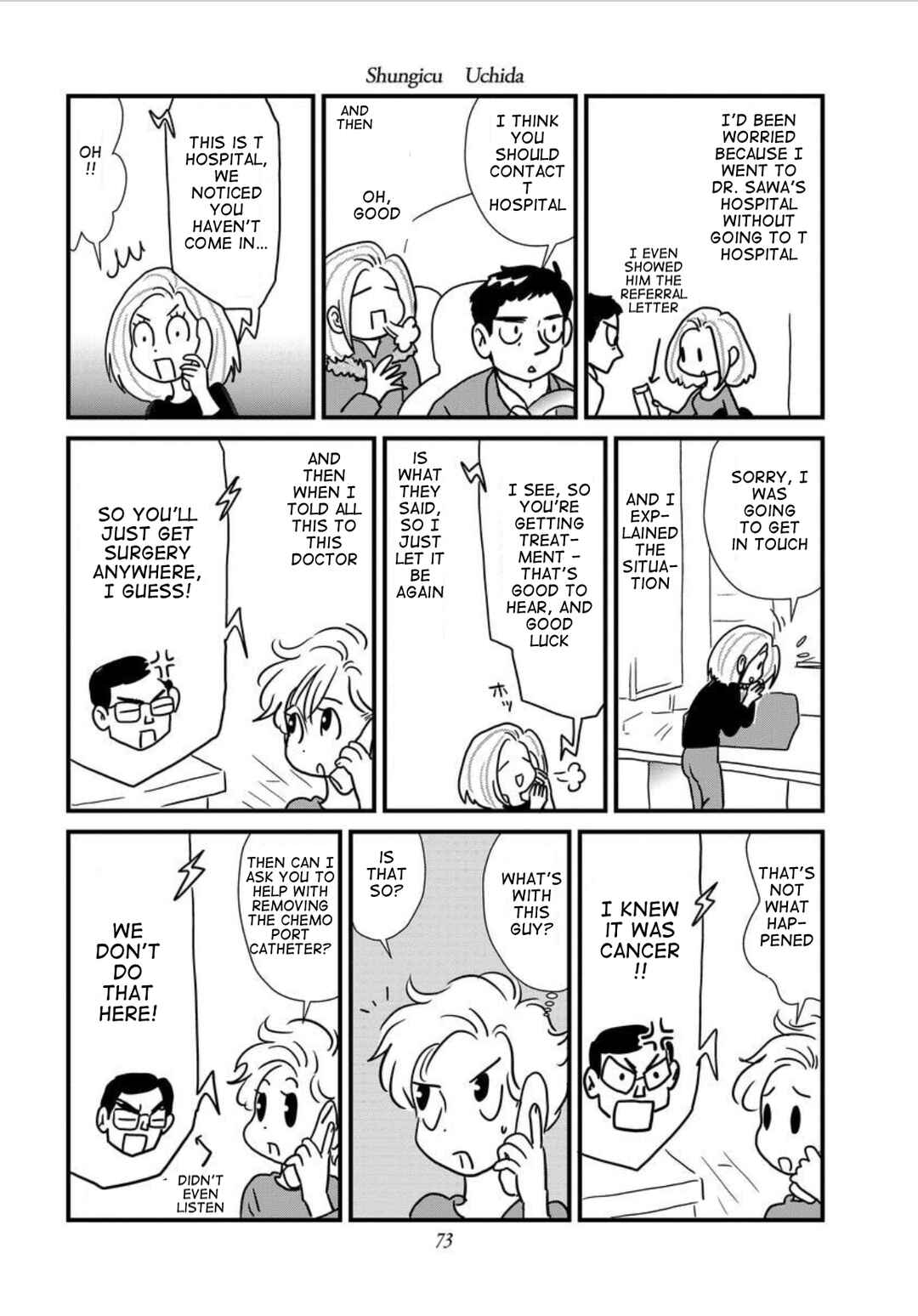 Page 19 Chapter 3 Gan Manga ~Watashitachi wa Daibyou Shiteiru~