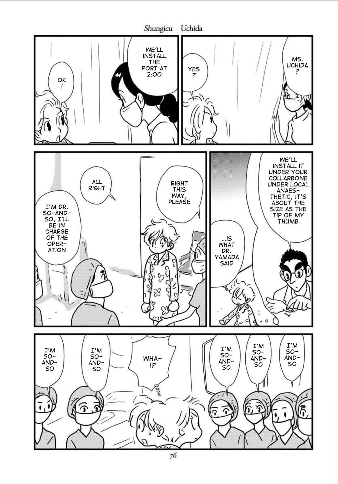 Page 22 Chapter 3 Gan Manga ~Watashitachi wa Daibyou Shiteiru~
