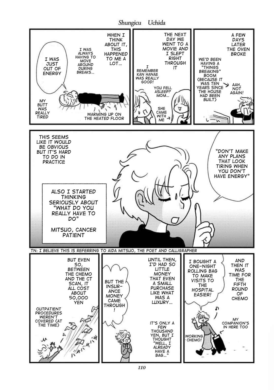 Page 8 Chapter 5 Gan Manga ~Watashitachi wa Daibyou Shiteiru~