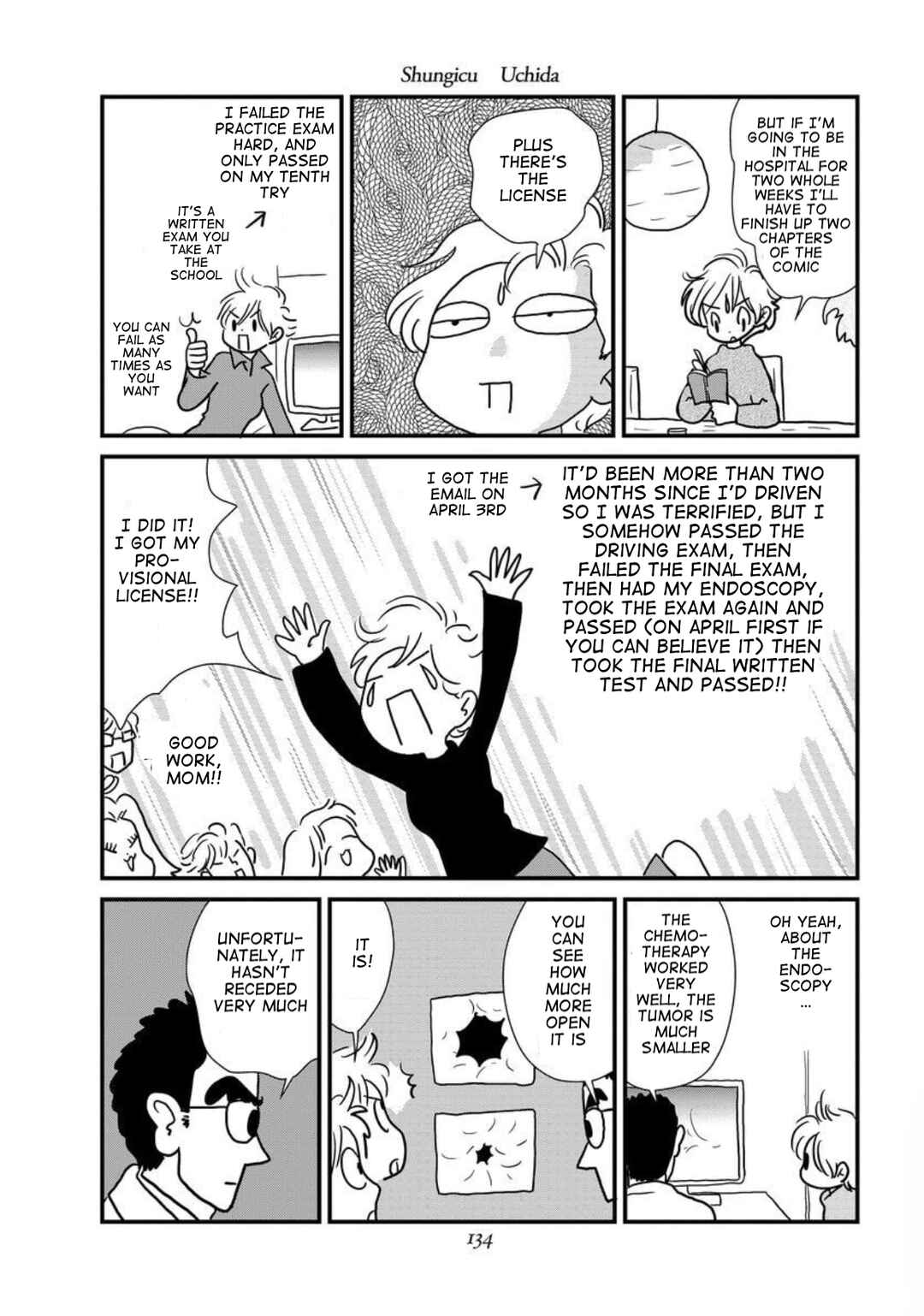 Page 8 Chapter 6 Gan Manga ~Watashitachi wa Daibyou Shiteiru~
