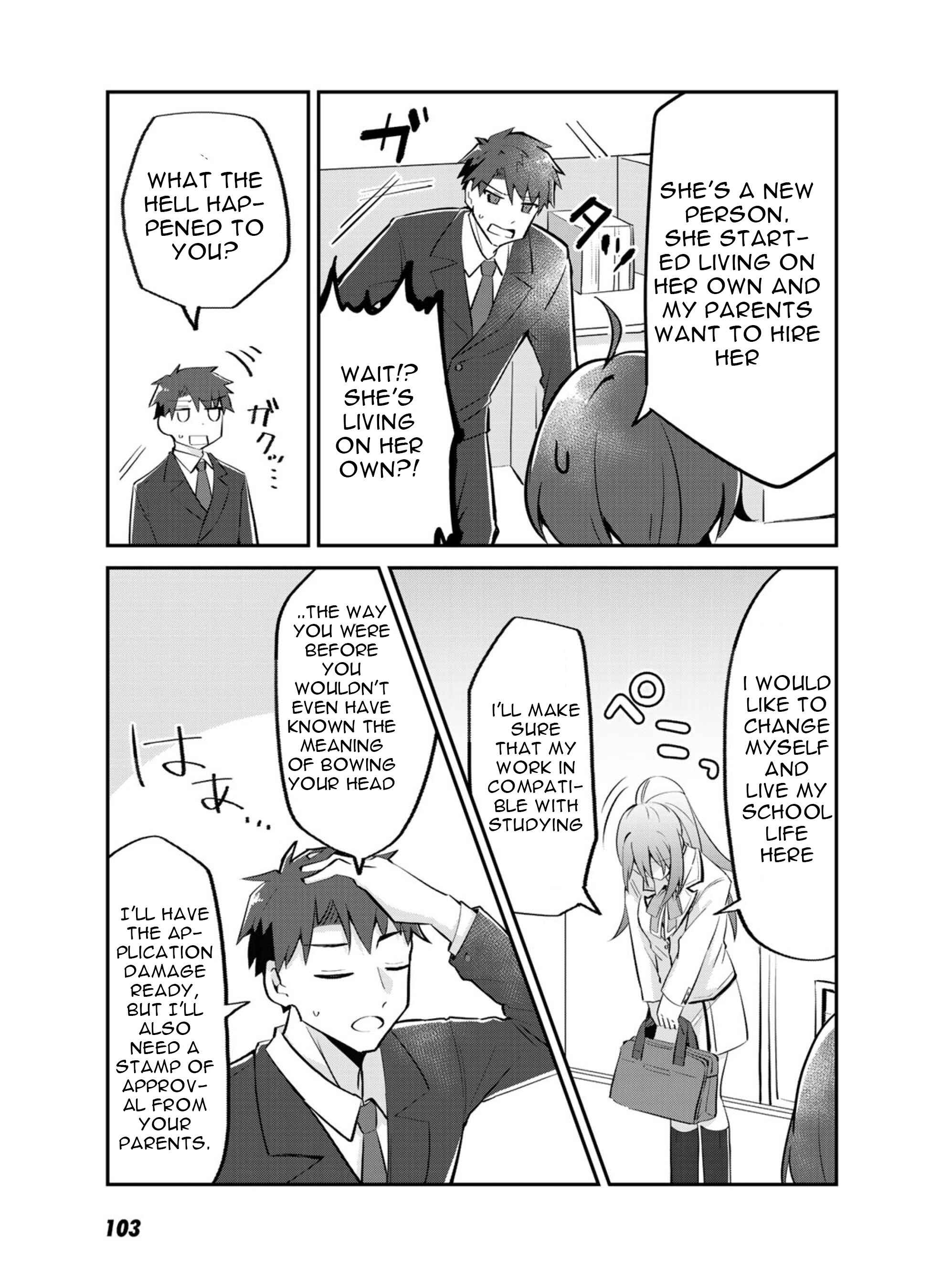 Page 8 Chapter 4 The Villainess Became a Commoner