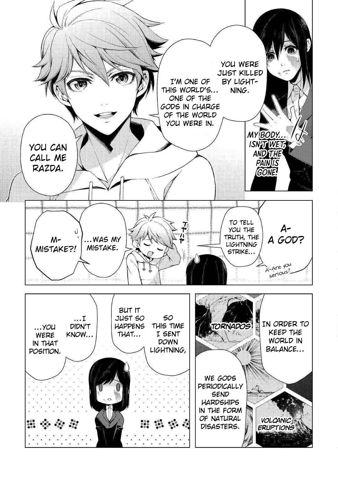 Page 8 Chapter 1 Zensei de Tsurai Omoi o Shita no de, Kamisama ga Shazai ni Kimashita