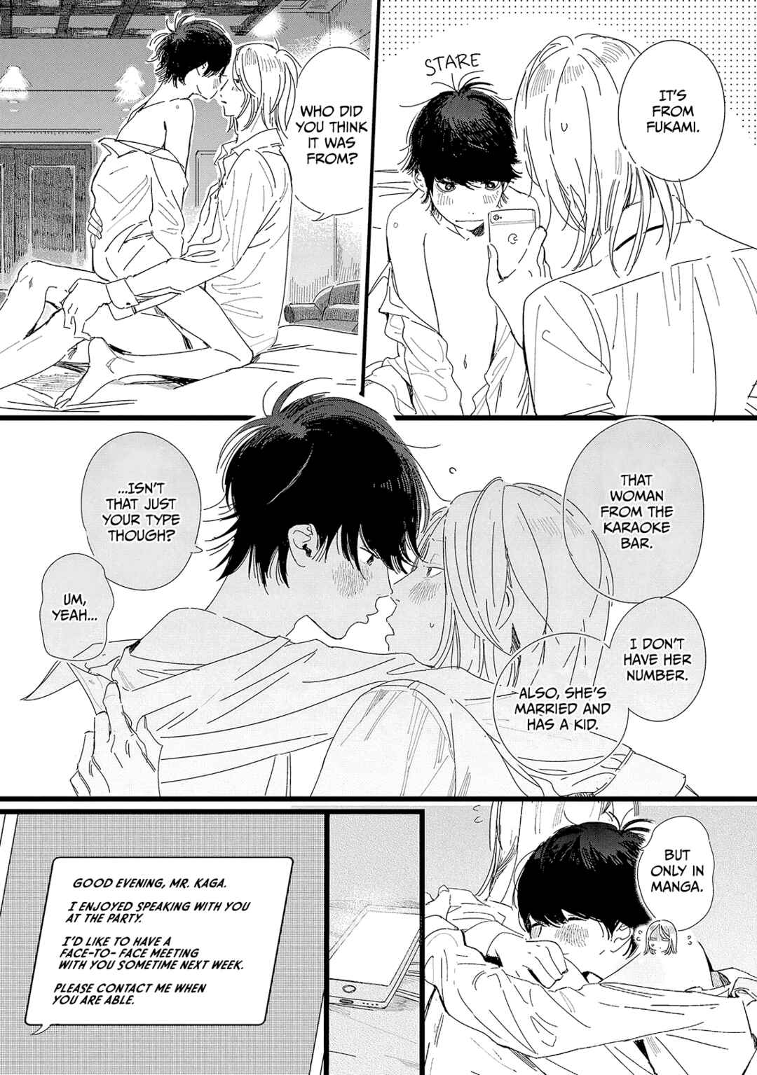 Page 28 Chapter 4 Ero Mangaka to Asi-kun