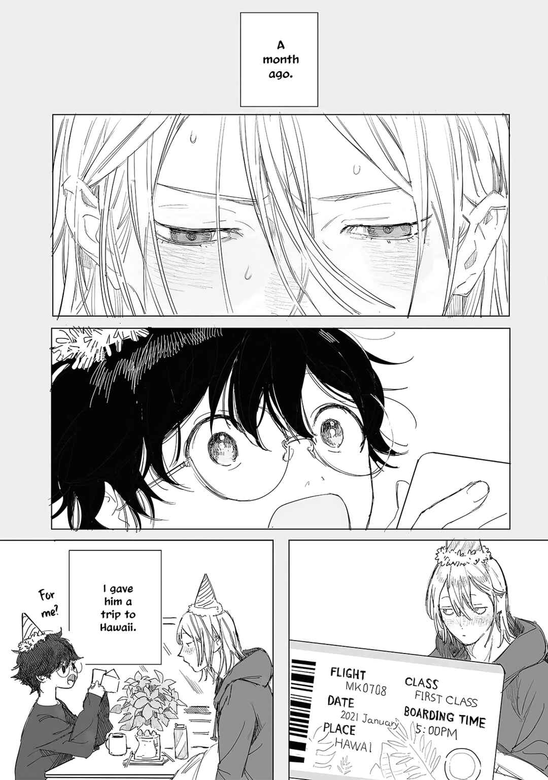 Page 3 Chapter 5.7 Ero Mangaka to Asi-kun
