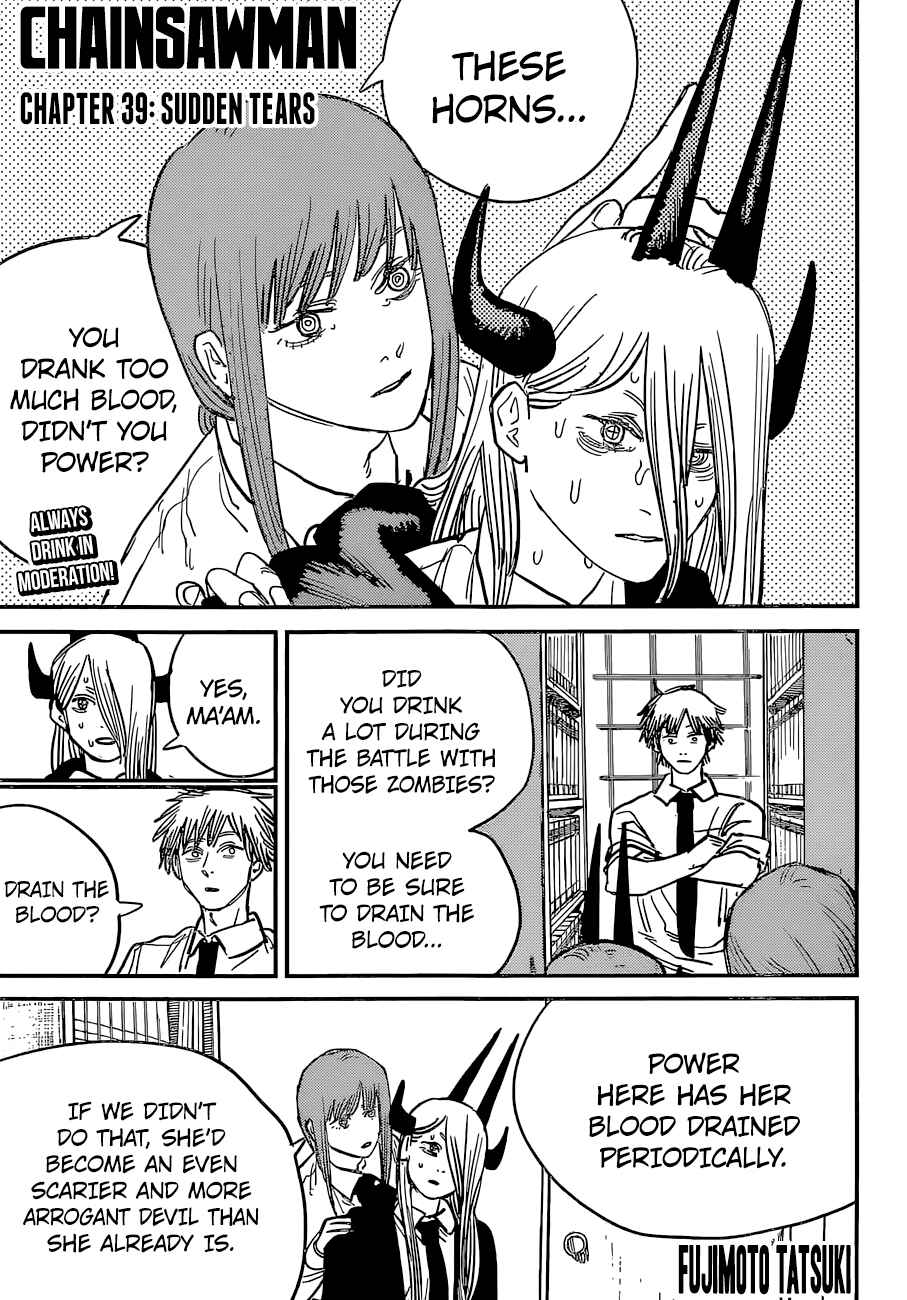 Page 1 Chapter 39 Chainsaw Man