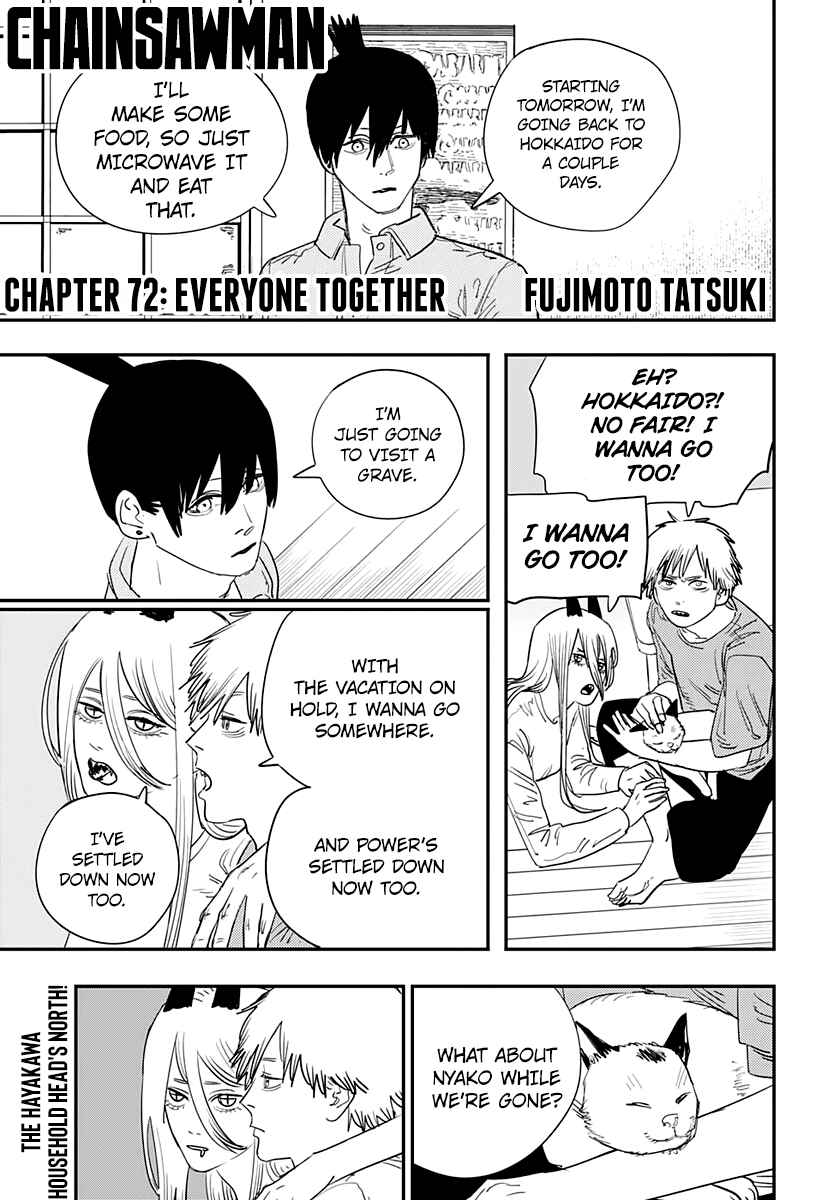 Page 1 Chapter 72 Chainsaw Man