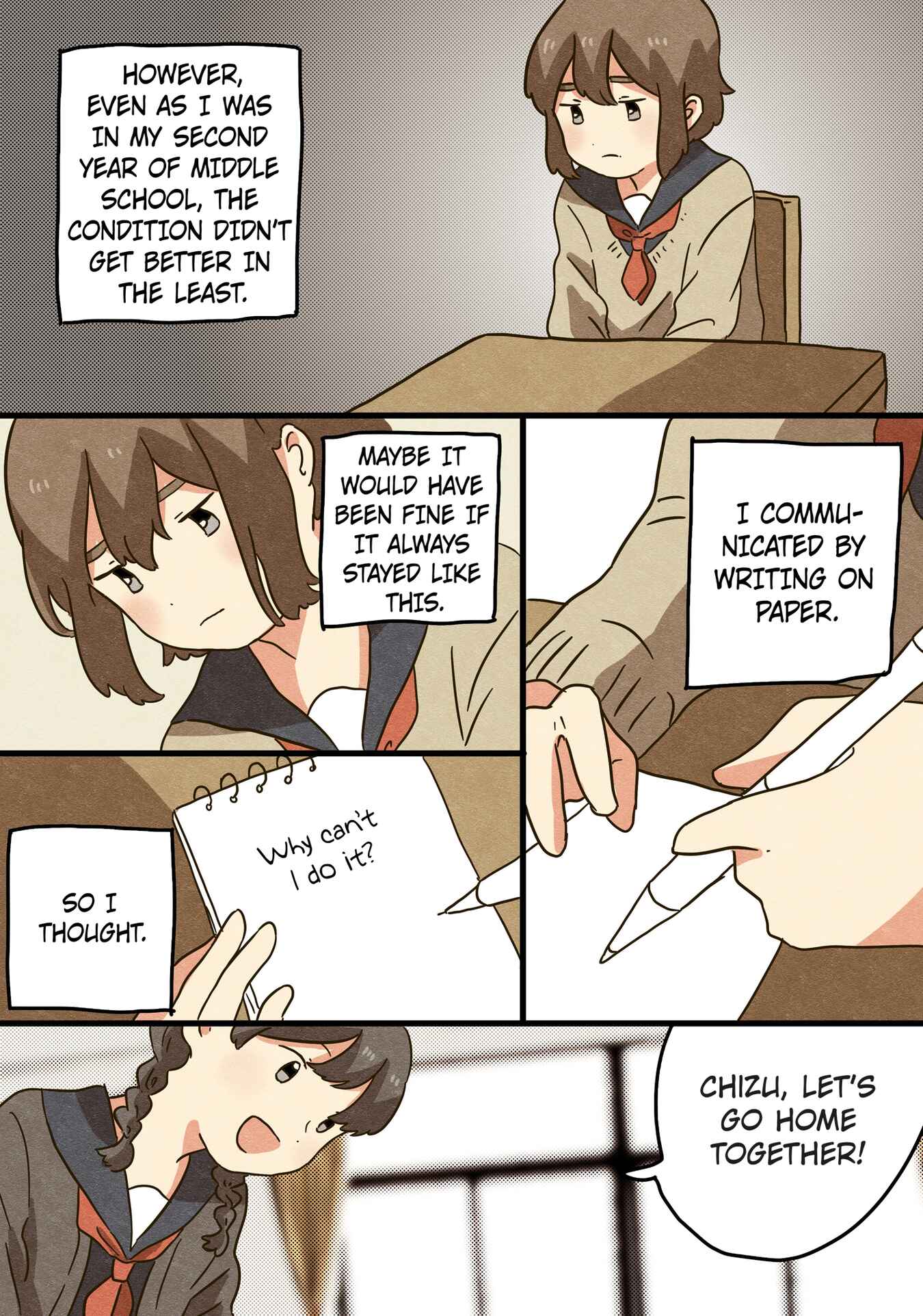 Page 14 Chapter Unknown_1f39 A Story About a Girl Who Developed Selective Mutism