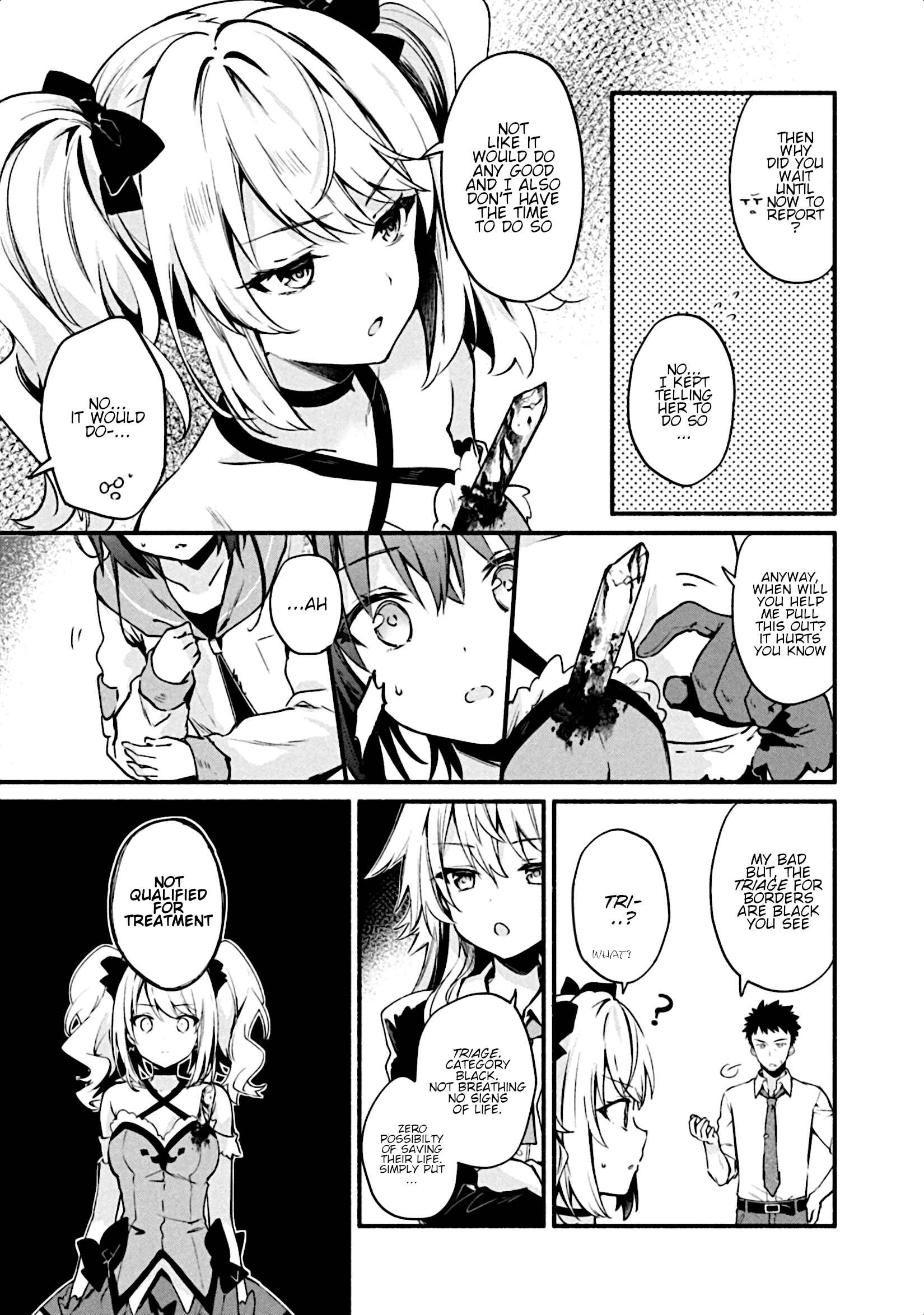 Page 16 Chapter 2 Shinomiya Kouta wa Mada Shinenai -Border of the Dead-