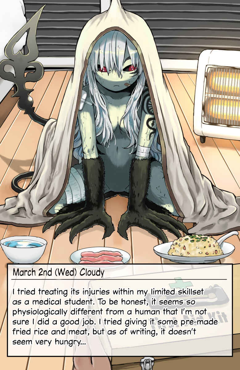 Page 1 Chapter 2 Observation Diary on a Creature I picked up