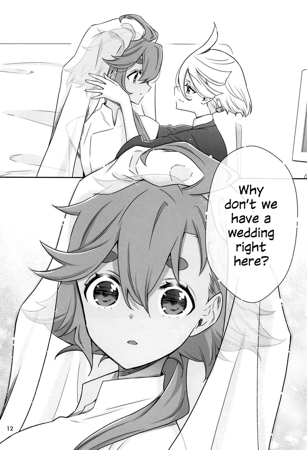 Page 11 Chapter Unknown_1875 Mobile Suit Gundam: The Witch from Mercury - Shukufuku no Hi (Doujinshi)
