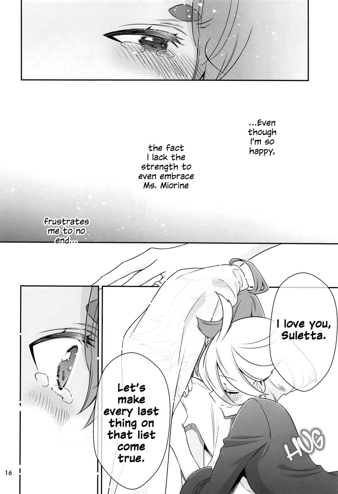 Page 15 Chapter Unknown_1875 Mobile Suit Gundam: The Witch from Mercury - Shukufuku no Hi (Doujinshi)