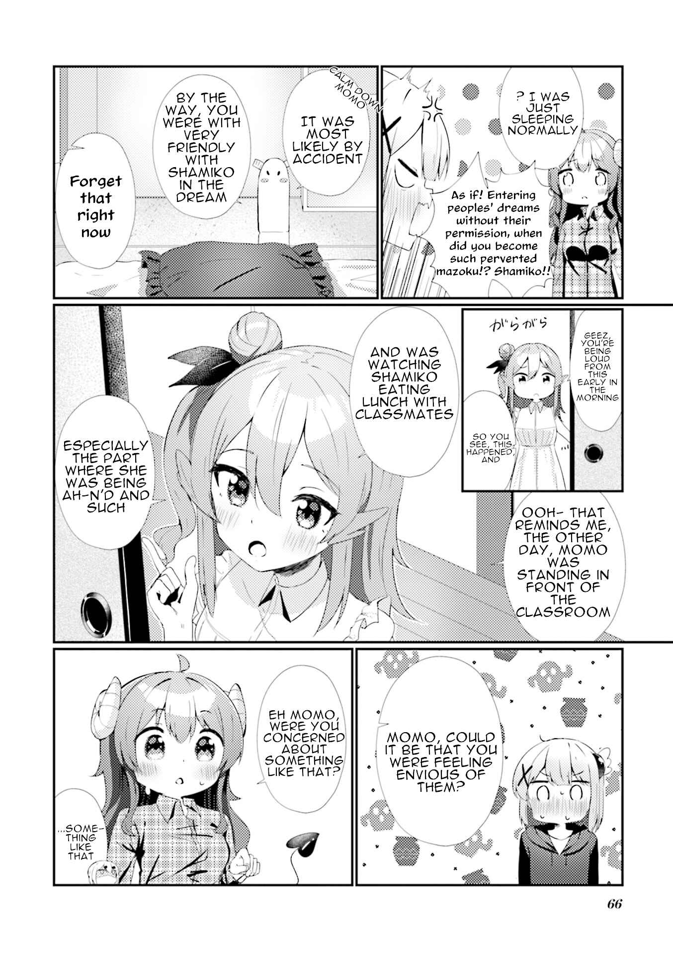 Page 10 Chapter 6 Machikado Mazoku Anthology Comic