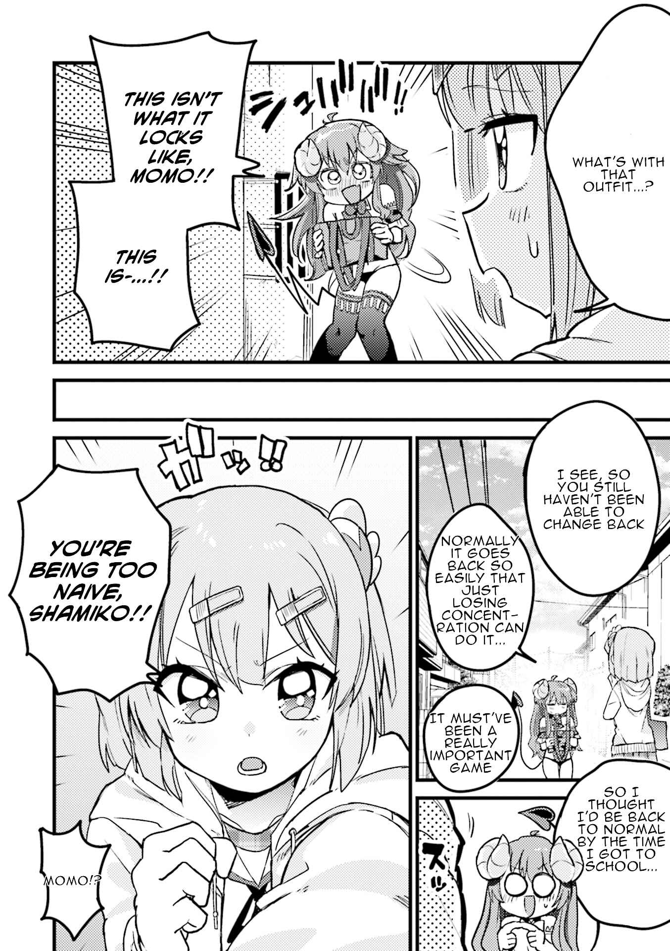 Page 8 Chapter 3 Machikado Mazoku Anthology Comic