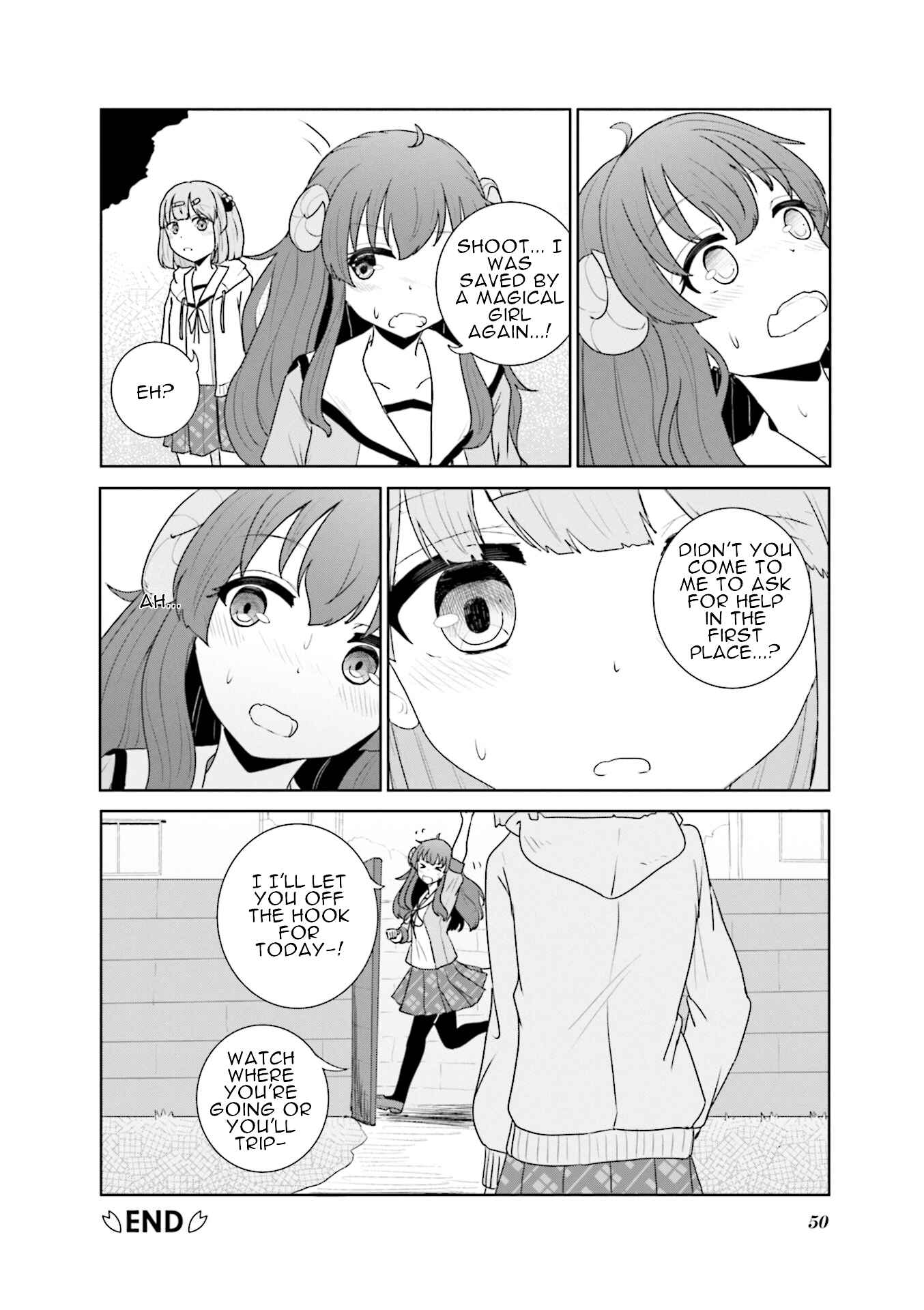 Page 10 Chapter 4 Machikado Mazoku Anthology Comic