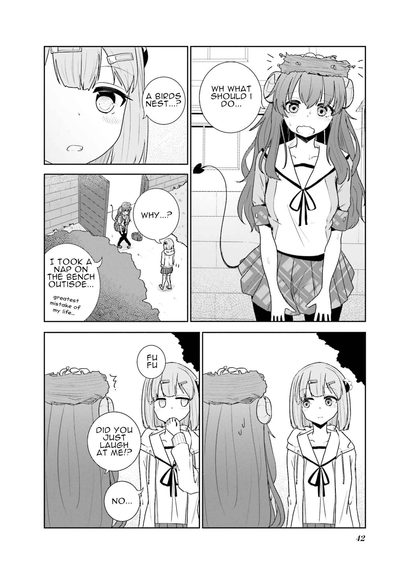 Page 2 Chapter 4 Machikado Mazoku Anthology Comic