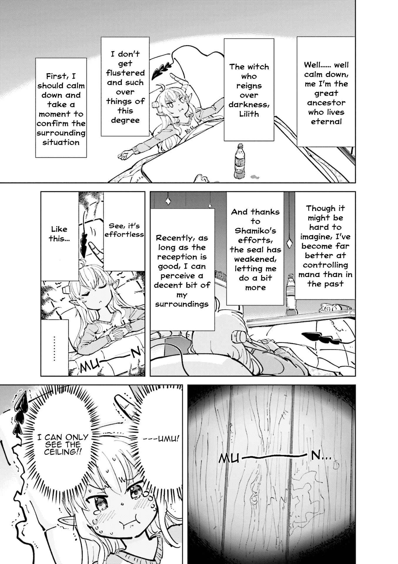 Page 3 Chapter 10 Machikado Mazoku Anthology Comic