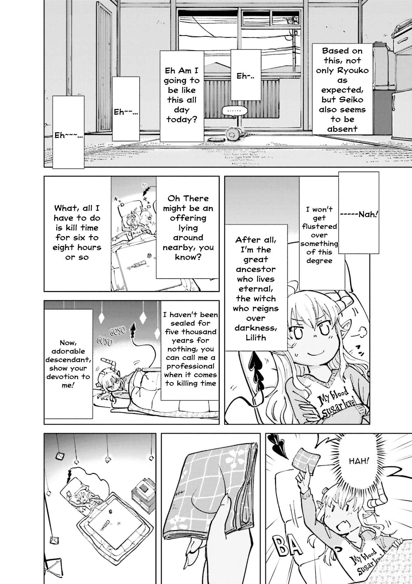 Page 4 Chapter 10 Machikado Mazoku Anthology Comic