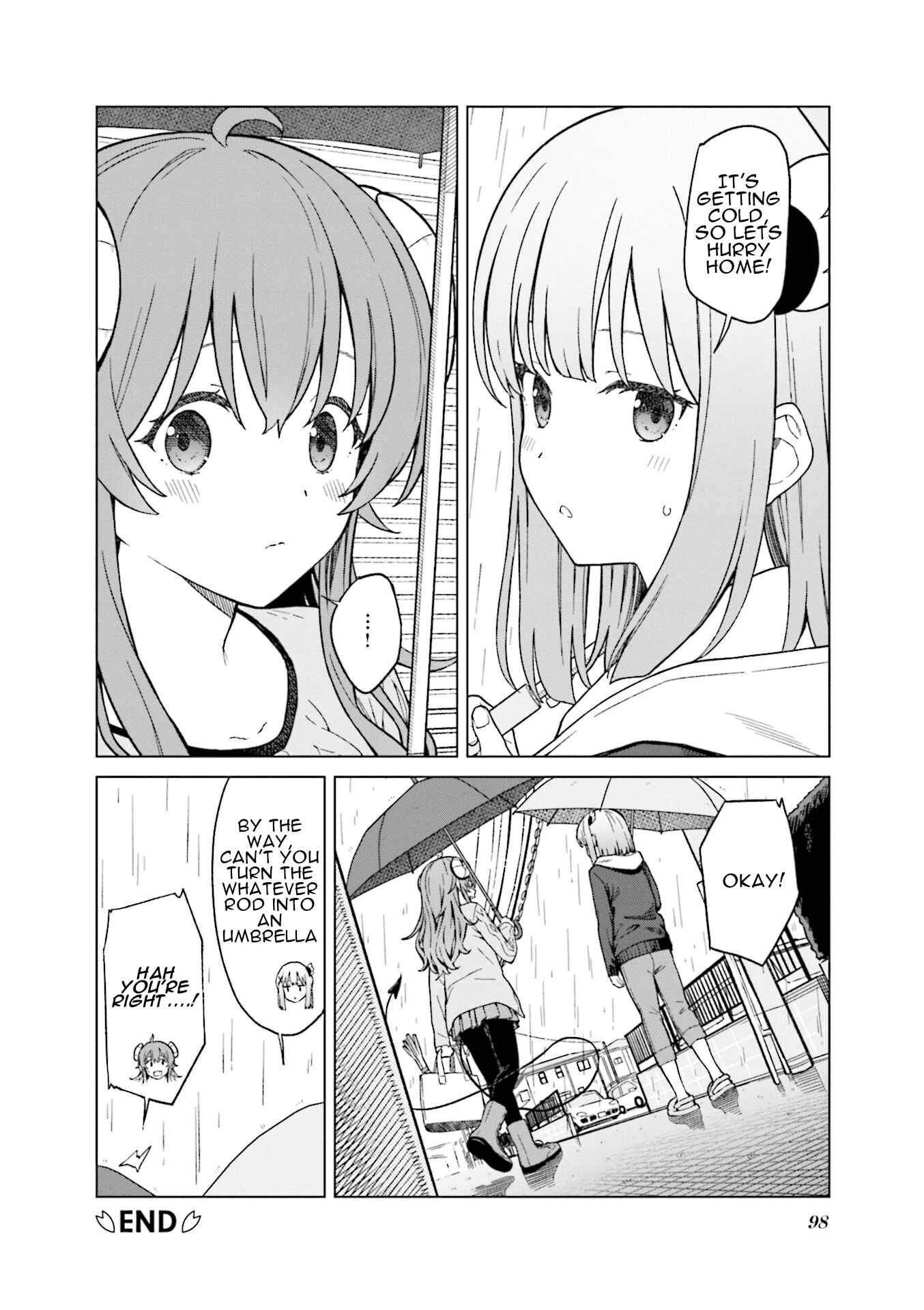 Page 10 Chapter 9 Machikado Mazoku Anthology Comic