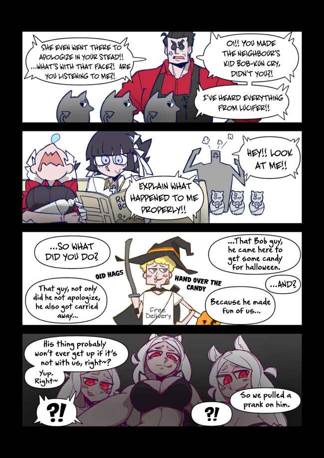 Page 3 Chapter 4 Helltaker 4-koma