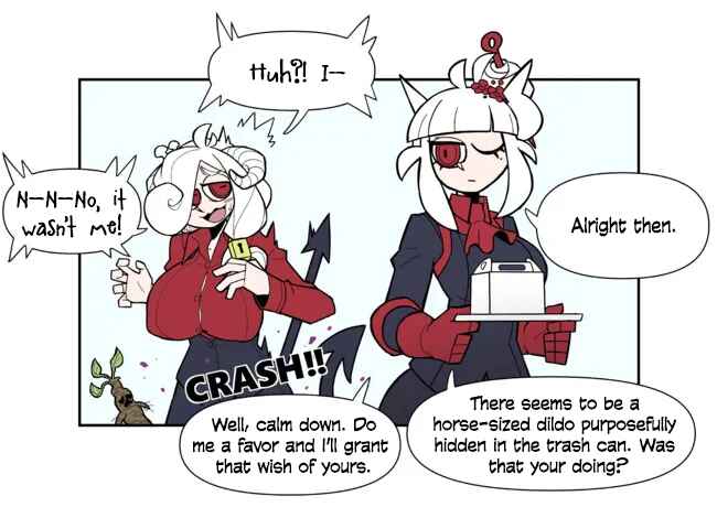 Page 4 Chapter 6 Helltaker 4-koma