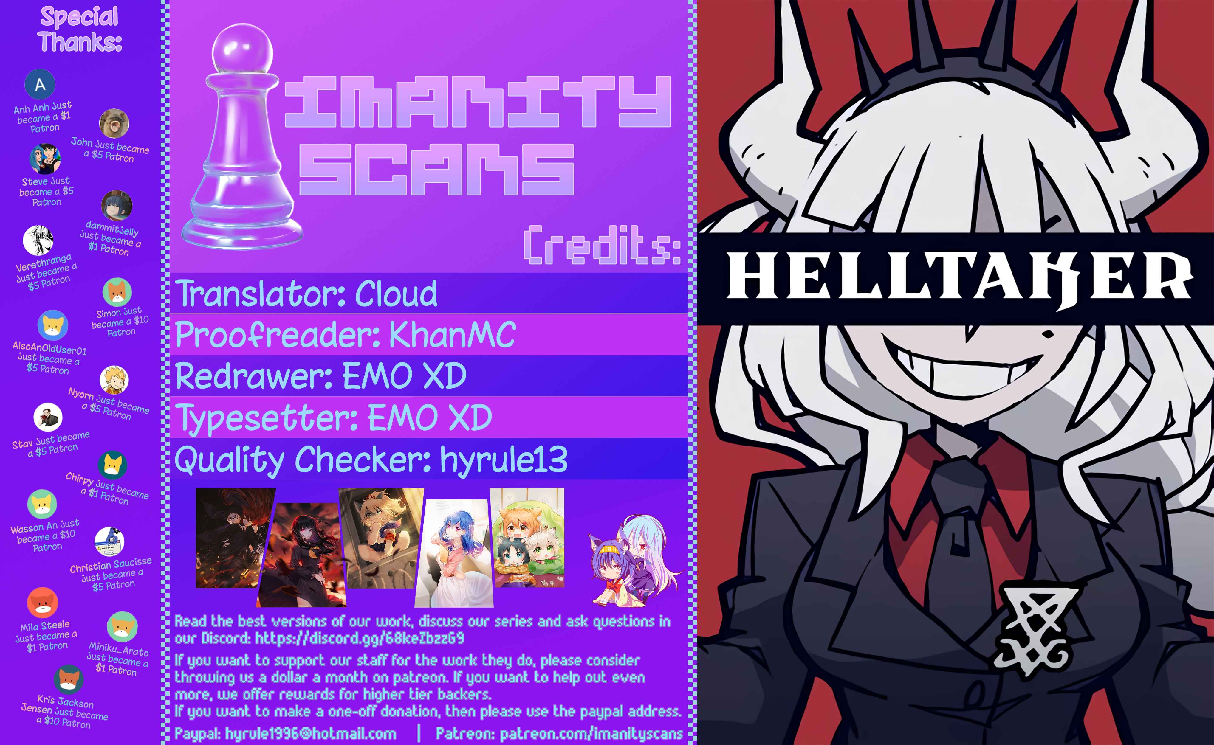 Page 1 Chapter 5 Helltaker 4-koma