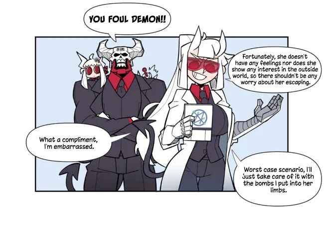 Page 6 Chapter 5 Helltaker 4-koma