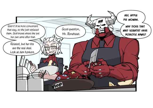 Page 2 Chapter 7 Helltaker 4-koma