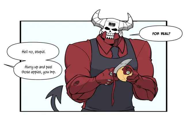 Page 5 Chapter 7 Helltaker 4-koma
