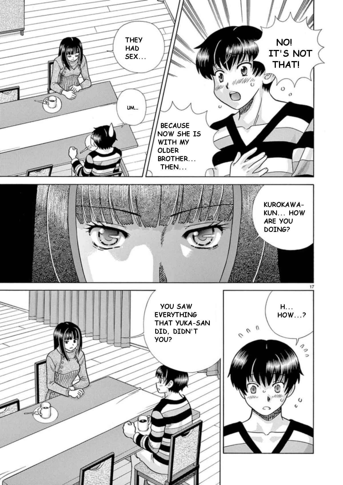Page 17 Chapter 28 Toumei Ningen Kyoutei