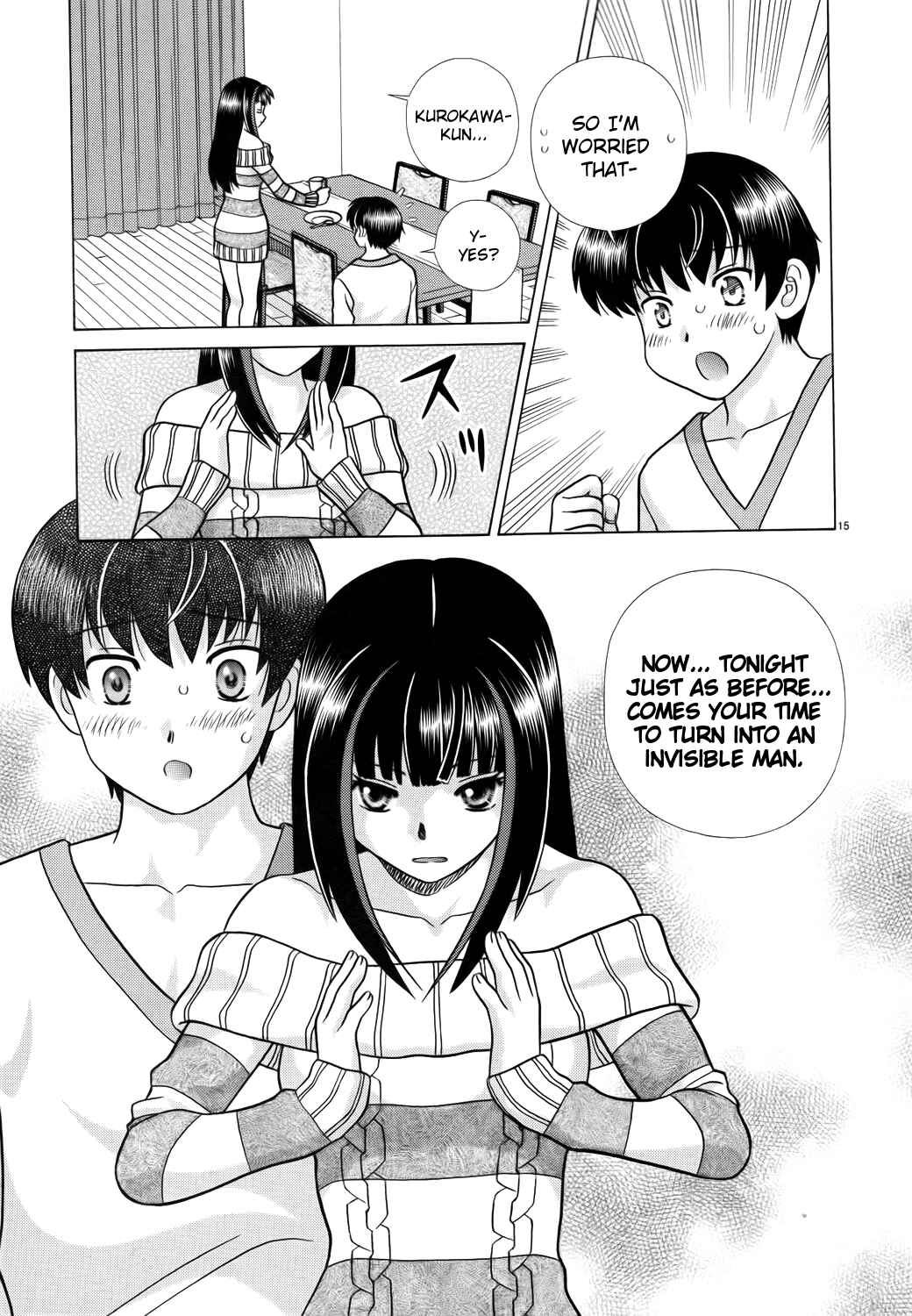 Page 15 Chapter 2 Toumei Ningen Kyoutei