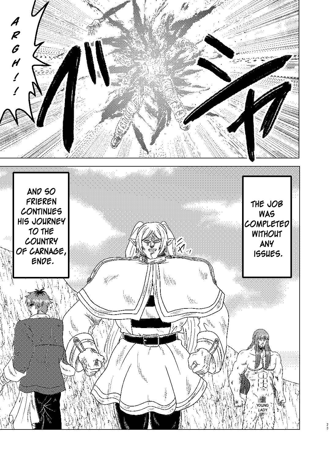 Page 22 Chapter Unknown_2605 Hokuto no Ken & Sousou no Frieren - Gouken no Frieren (Doujinshi)