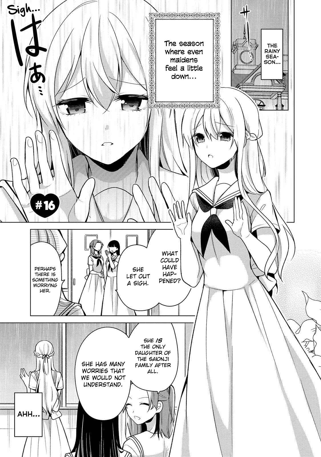 Page 1 Chapter 16 Ojou-sama wa Love Come no Shujinkou ni naritai!