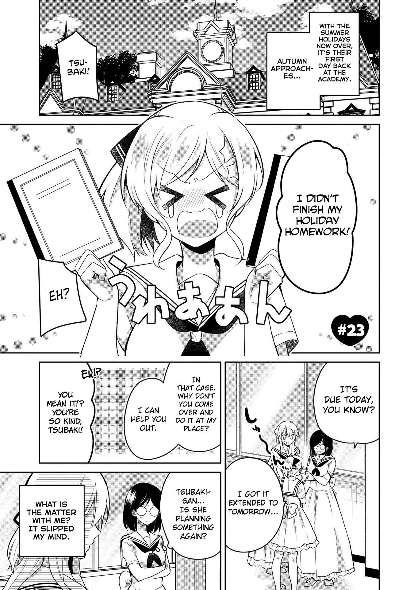 Page 1 Chapter 23 Ojou-sama wa Love Come no Shujinkou ni naritai!