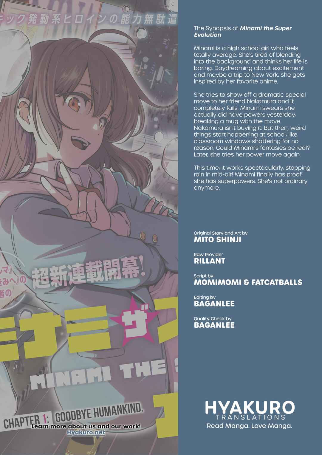 Page 50 Chapter 3 Minami the Super Evolution