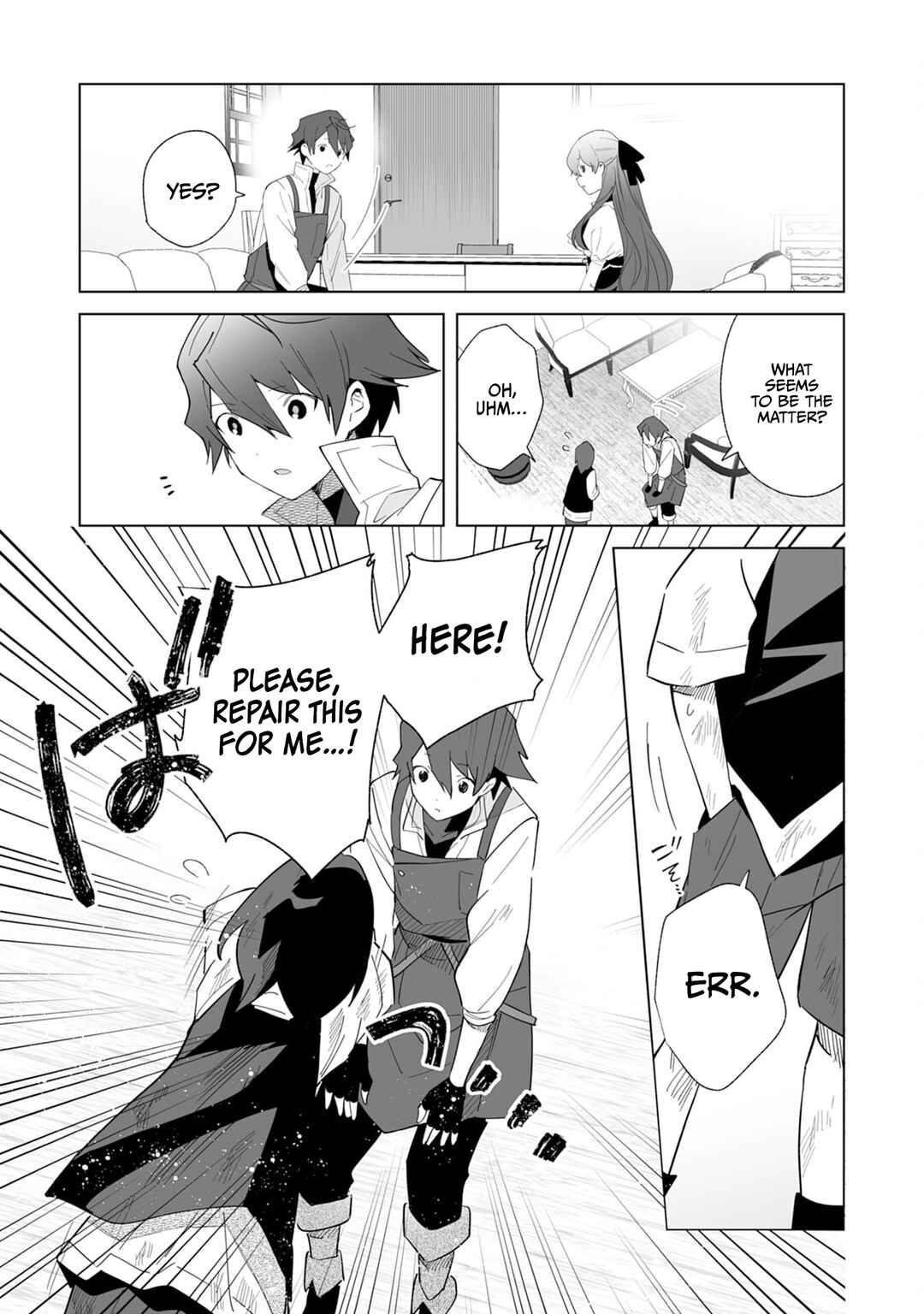 Page 25 Chapter 3 Tsuihousareta Moto Zatsuyou-gakari, Kikakugai no Gijutsu de Saikou no Shuuzenshi to Yobareru You ni narimashita - SSS Rank Party ya Ouzoku kara no Irai ga Tomarimasen