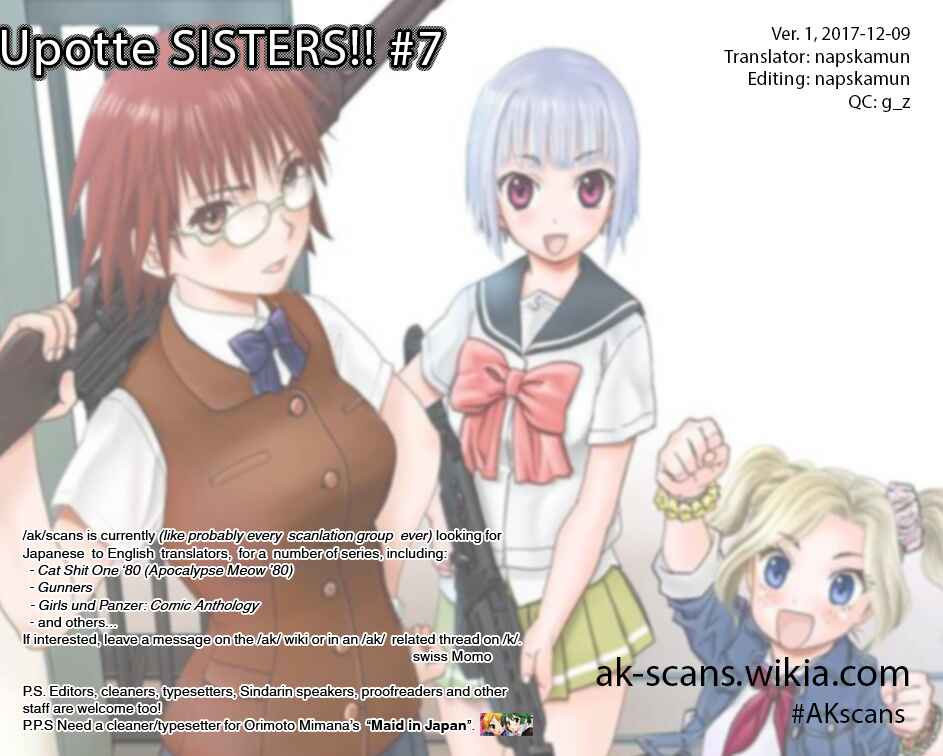 Page 7 Chapter 7 Upotte SISTERS!!