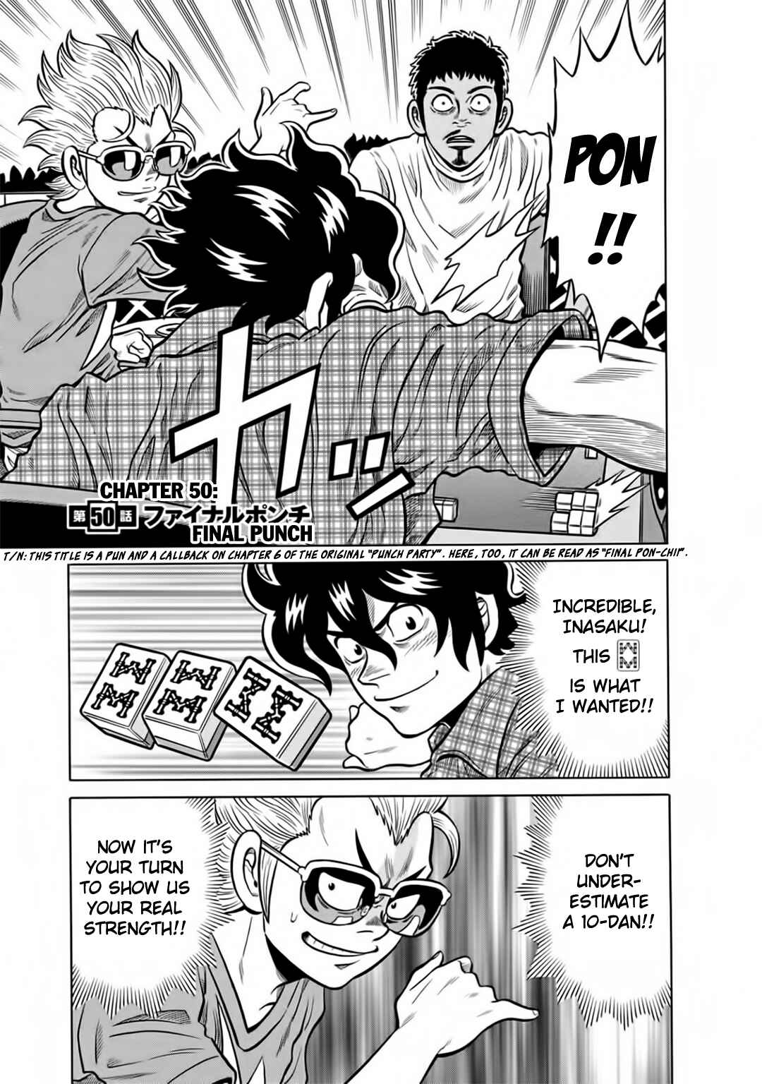 Page 1 Chapter 50 The Prodigy of Iron Calls: Kabukichou Domination Arc