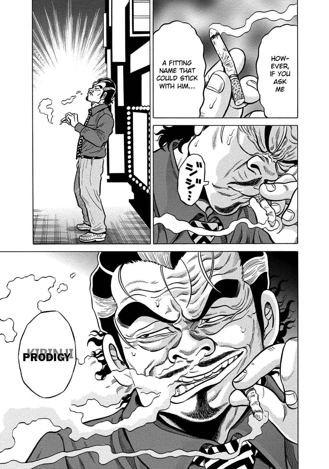 Page 19 Chapter 74 The Prodigy of Iron Calls: Kabukichou Domination Arc