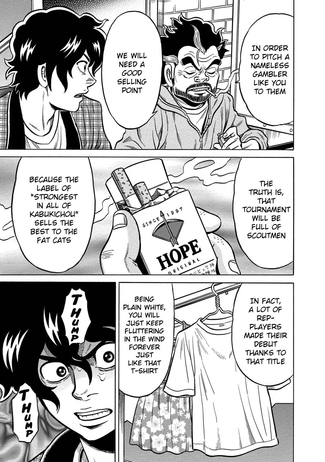 Page 19 Chapter 75 The Prodigy of Iron Calls: Kabukichou Domination Arc