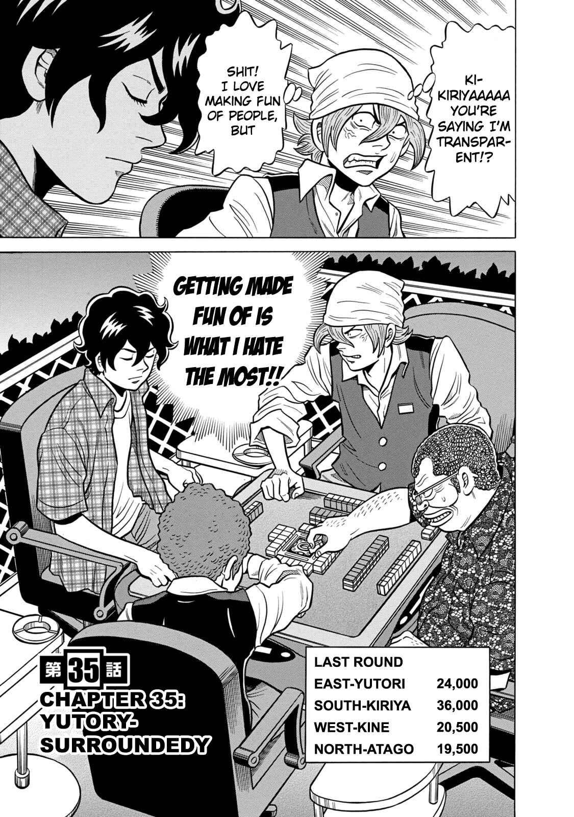 Page 1 Chapter 35 The Prodigy of Iron Calls: Kabukichou Domination Arc