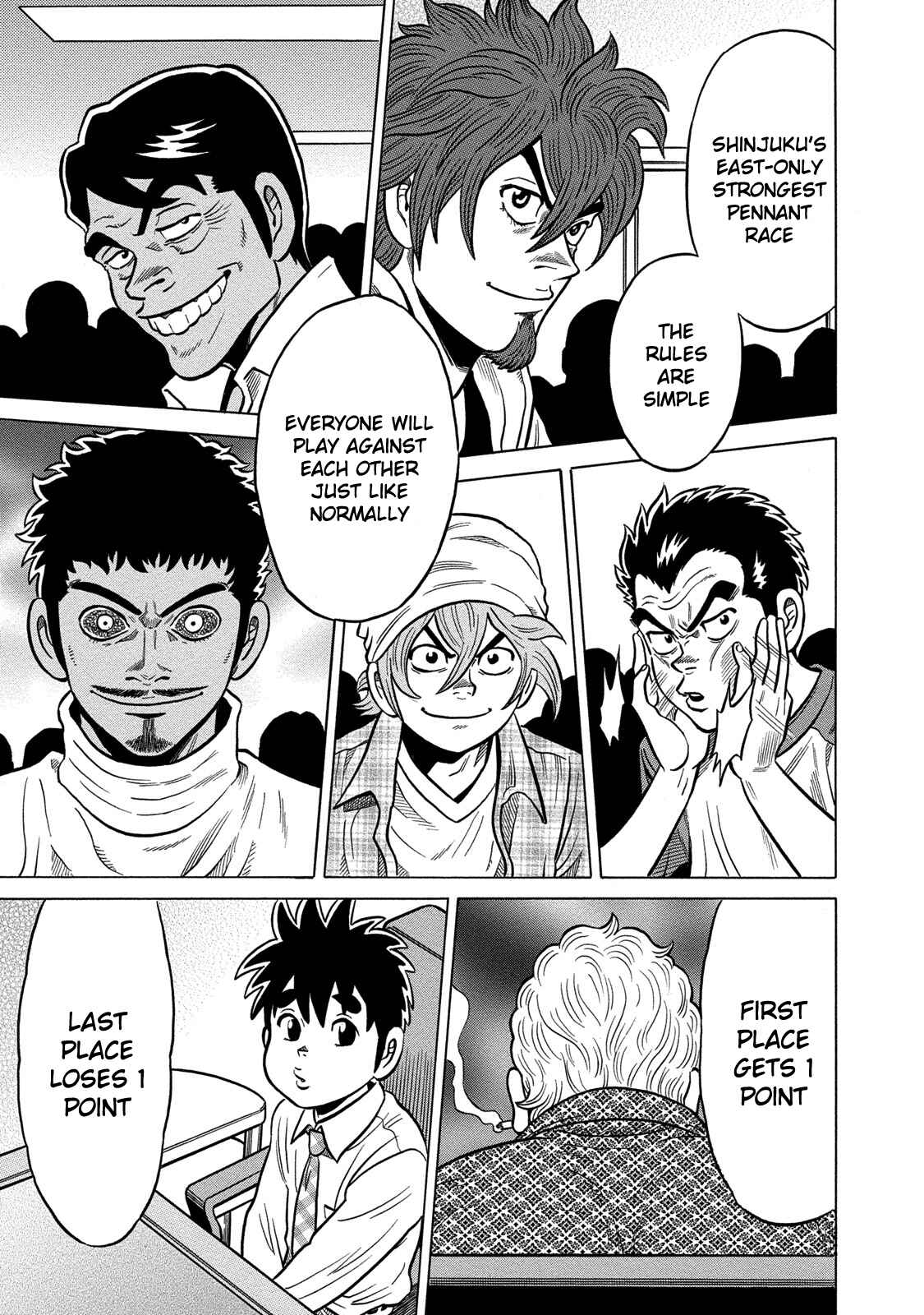 Page 19 Chapter 76 The Prodigy of Iron Calls: Kabukichou Domination Arc