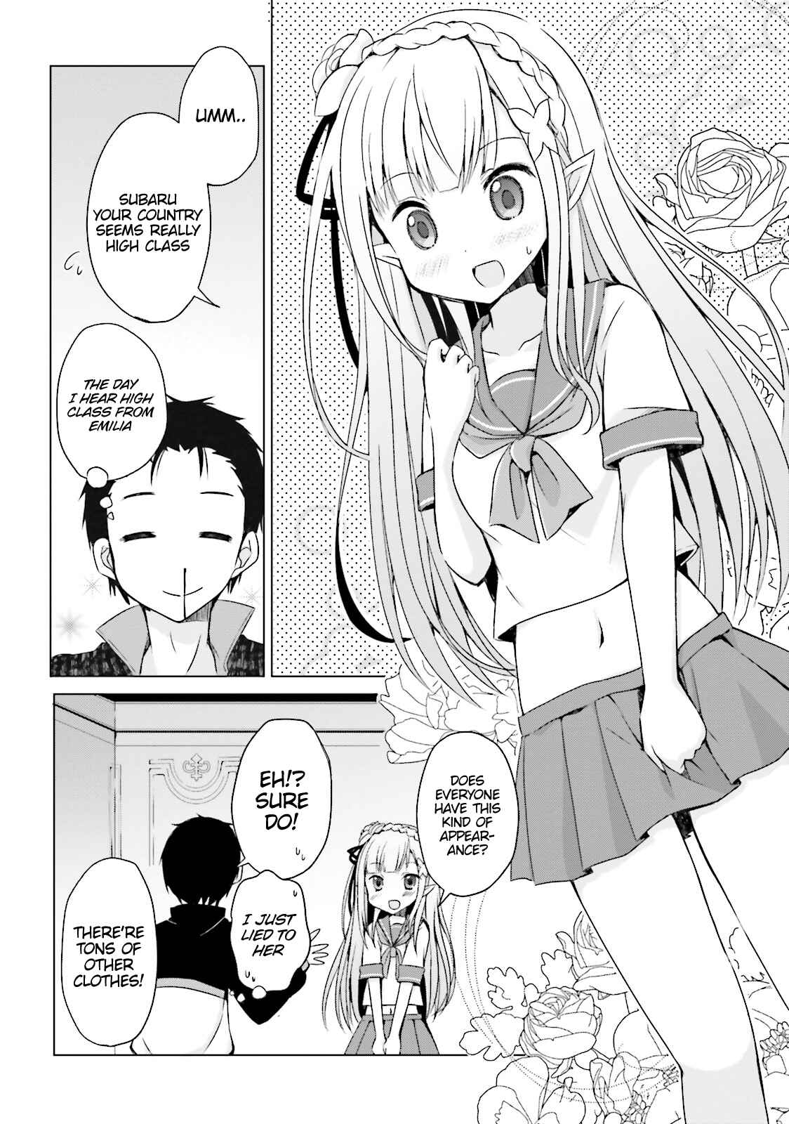 Page 10 Chapter 6 Re:Zero kara Hajimeru Isekai Seikatsu: Koushiki Anthology Comic