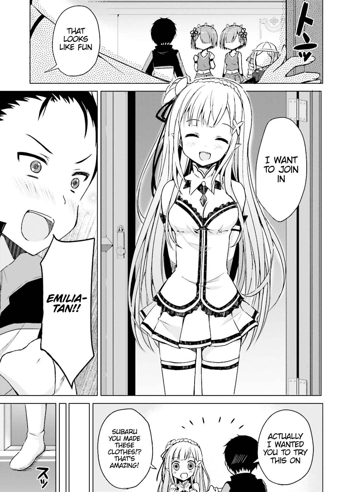 Page 9 Chapter 6 Re:Zero kara Hajimeru Isekai Seikatsu: Koushiki Anthology Comic